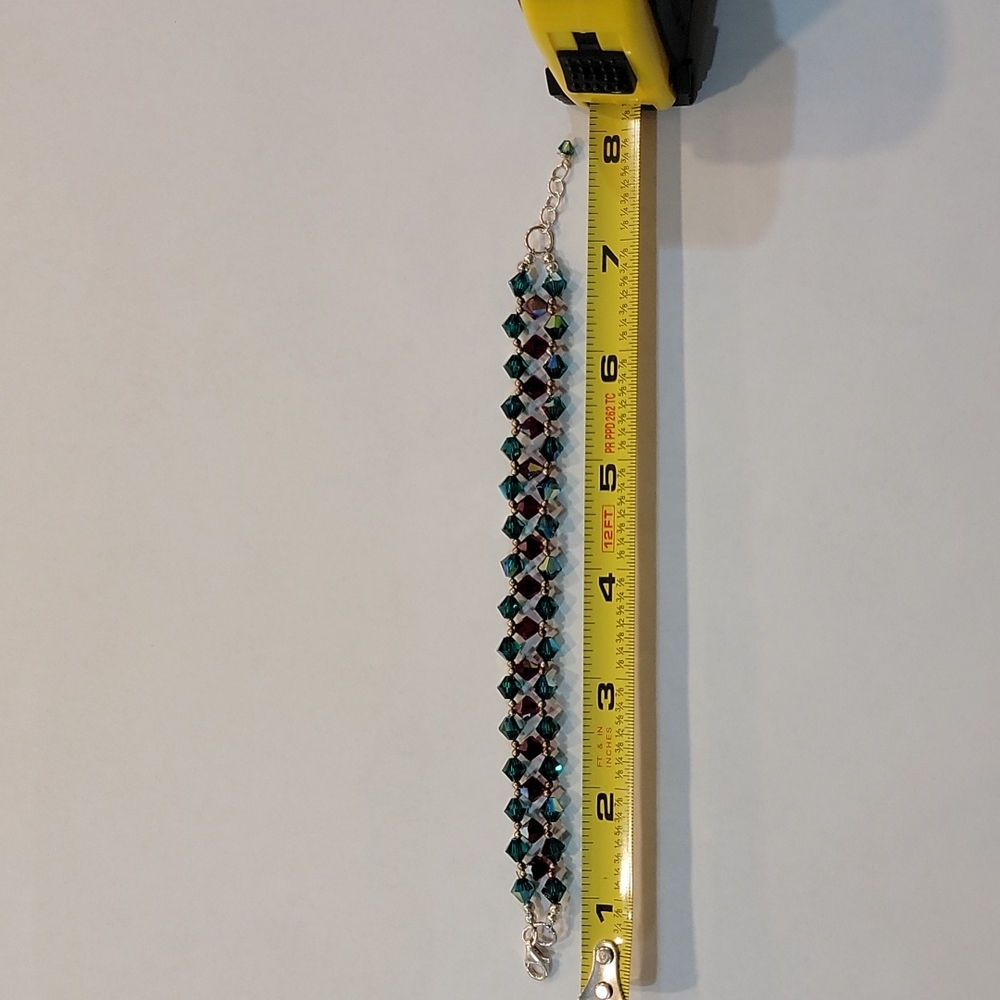 Swarovski cystrals Bracelet "Hand made" - Picture 5 of 6